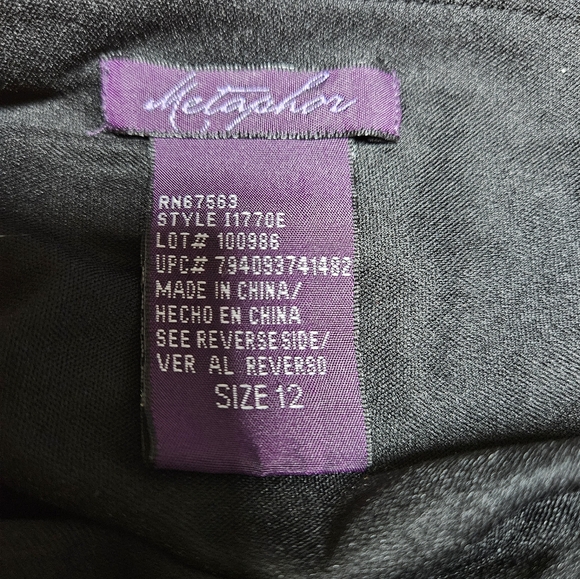 VTG Whimsigoth Babydoll Floral Embroidered Slip Dress Asymmetrical Fairy 12 - Picture 7 of 8